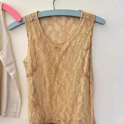 Antique Clothes, Accessories, Painted Wooden Hangers