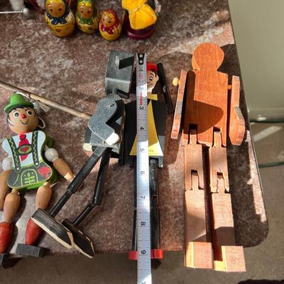 Vintage Toy Figurines Lot - MCM, Mr. Tap'N'Go, German, Bulgarian, Otto Mertens