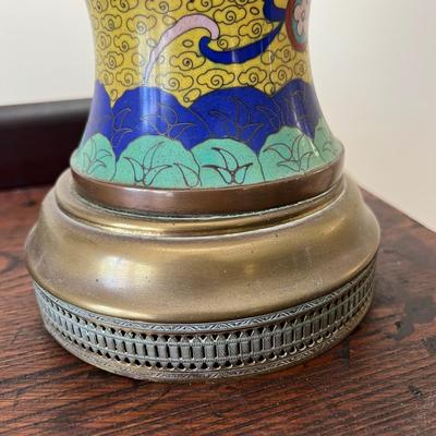 Cloisonné Table Lamp