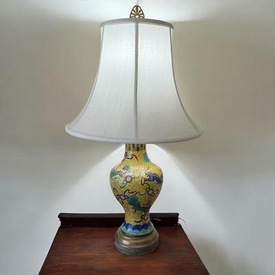 Cloisonné Table Lamp
