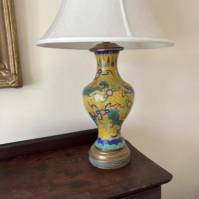 Cloisonné Table Lamp