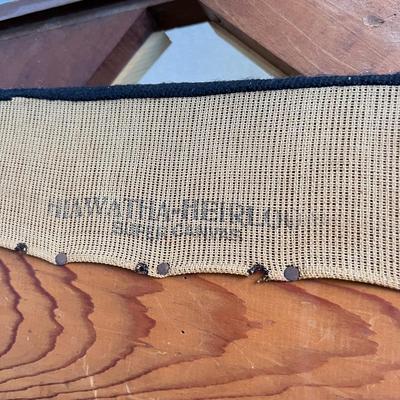 Vintage Hiawatha Heirloom Needlepoint Top Bench
