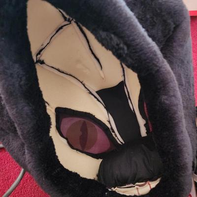 Cat head mask for Halloween