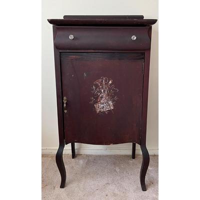 Antique Sheet Music Cabinet