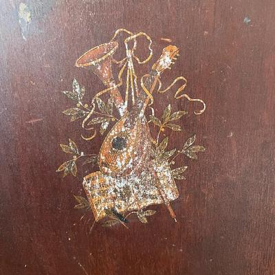 Antique Sheet Music Cabinet