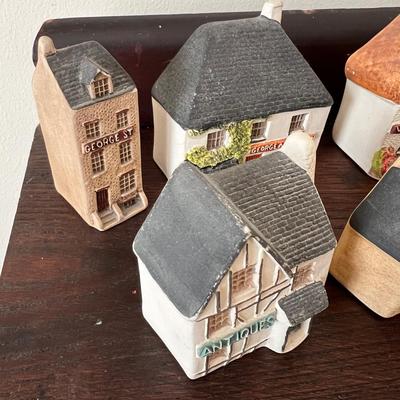 Philip Laureston Ceramic Miniature Cottage Lot