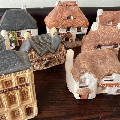 Philip Laureston Ceramic Miniature Cottage Lot