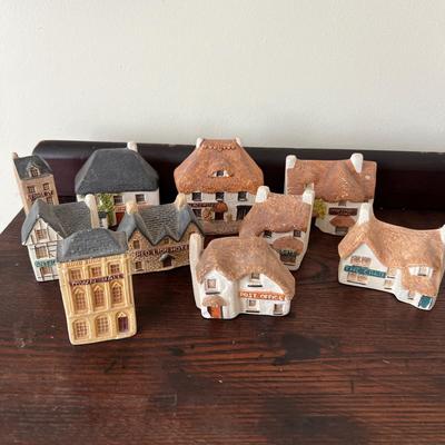 Philip Laureston Ceramic Miniature Cottage Lot