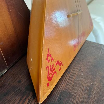 2 Vintage Balalaika Musical Instruments