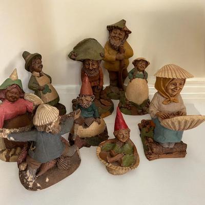 Vintage Tom Clark Gnome Figurines Lot