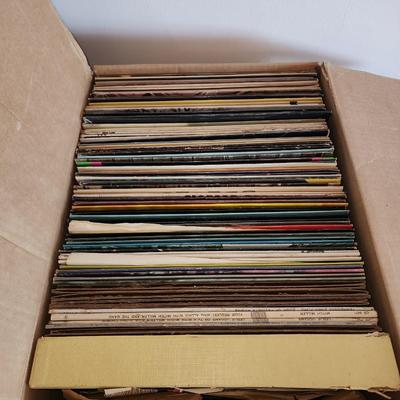 Large record lot. A few pictured.