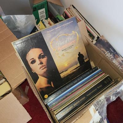 Large record lot. A few pictured.