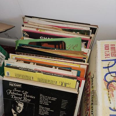 Large record lot. A few pictured.