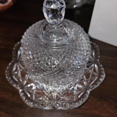 Vintage butter dish