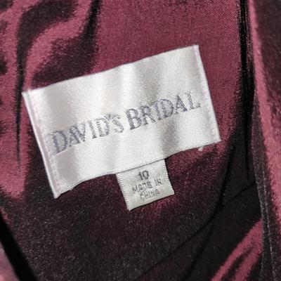 David's bridal dress size 10