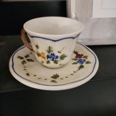 Tea cup and saucer