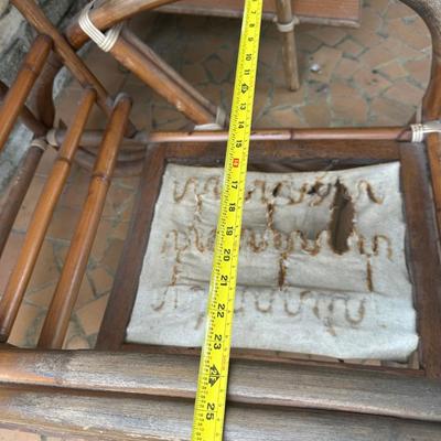 Vintage Rattan Bamboo Furniture Set (See Details)