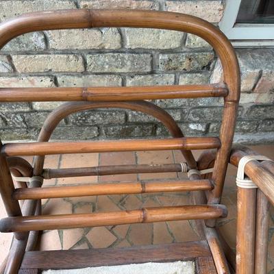 Vintage Rattan Bamboo Furniture Set (See Details)