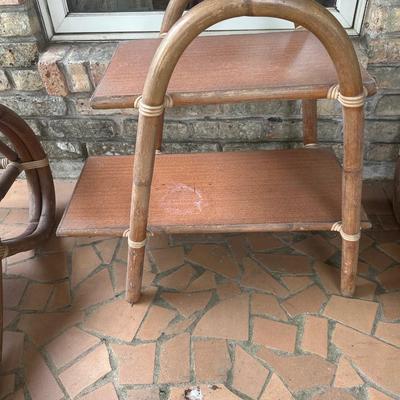 Vintage Rattan Bamboo Furniture Set (See Details)
