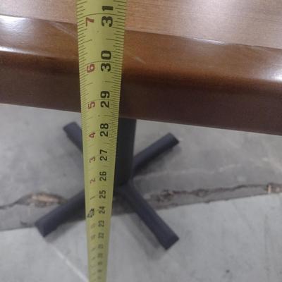 Commercial Grade Solid Wood Table Wood Grain Finish Choice A