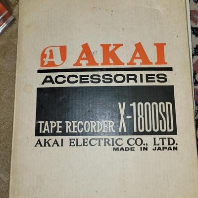 AKAI TAPE RECORDER ACCESSORIES