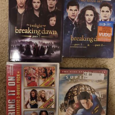 Lot of 4 dvds