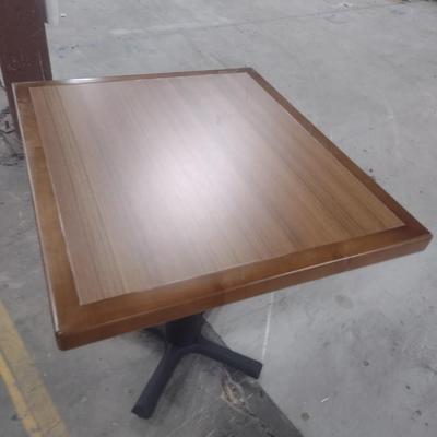 Commercial Grade Solid Wood Table Wood Grain Finish Choice B