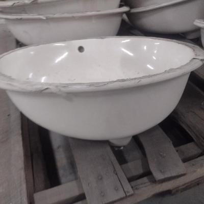 Commercial Grade Ceramic Undercounter Mount Sink Choice A