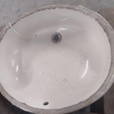 Commercial Grade Ceramic Undercounter Mount Sink Choice C