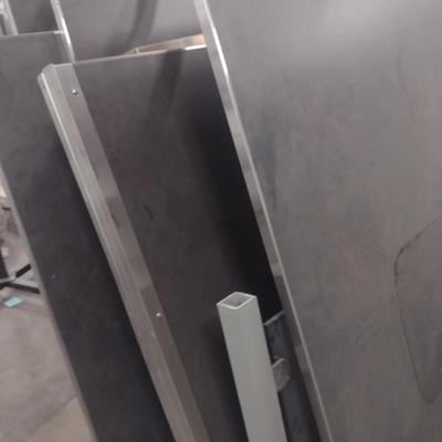 Commercial Restroom Partitions with Grab Bars and Paper Dispensers