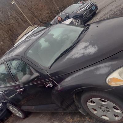 Chrysler PT Cruiser Four Door with Keys and Title (For Parts Only Condition)