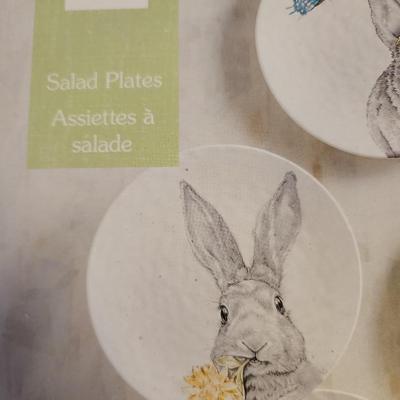 Set of rabbit plates.