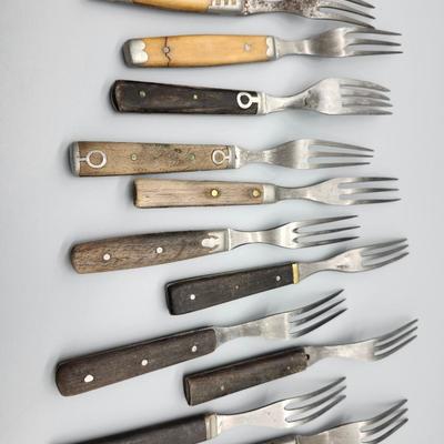 Antique 3 Tine Forks