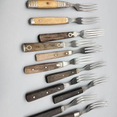 Antique 3 Tine Forks