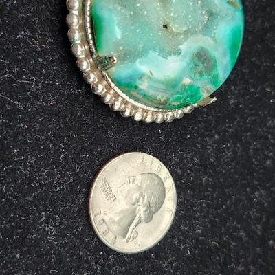 Druzy Tie or Scarf Clip