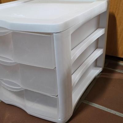 Small 3 Drawer Storage Container