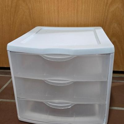 Small 3 Drawer Storage Container