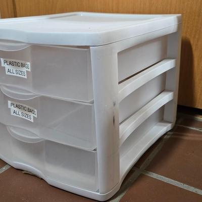 Small 3 Drawer Stoarge Container