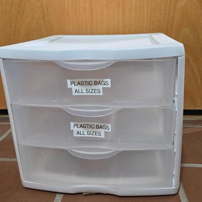 Small 3 Drawer Stoarge Container