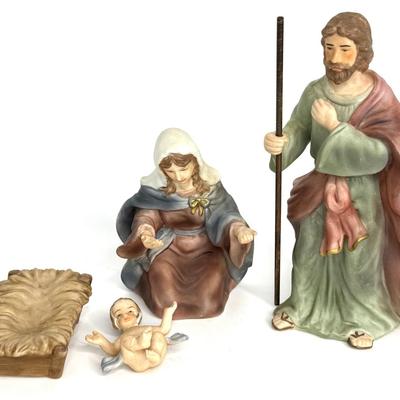 Vintage Royal Doulton Nativity Scene
