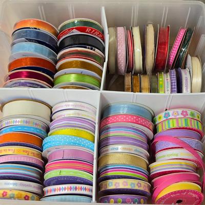 Designs & Solid Color Ribbon Lot
