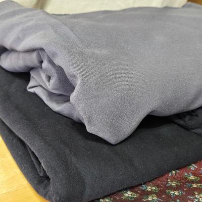 Black, Gray, and Upholstery Fabrics