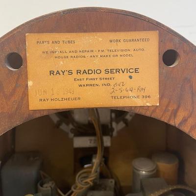 1935 Zenith 805 Wood Tube Cathedral Radio w/SW Professionally Restored & Works