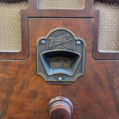 1935 Zenith 805 Wood Tube Cathedral Radio w/SW Professionally Restored & Works