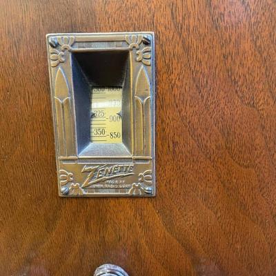 1931 Zenith LS "Zenette" Wood Tube Cathedral Radio Professionally Restored & Works