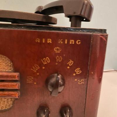 Vintage 1930's Air King Radio Professionally Restored & Works