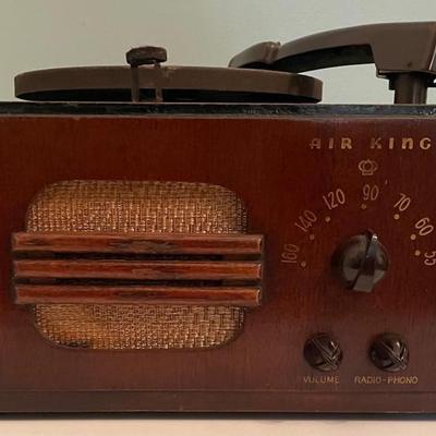 Vintage 1930's Air King Radio Professionally Restored & Works