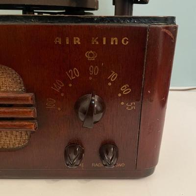 Vintage 1930's Air King Radio Professionally Restored & Works