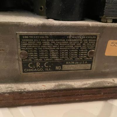 Vintage 1930's Jewel Radio Professionally Restored & Works