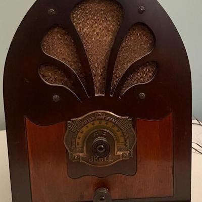 Vintage 1930's Jewel Radio Professionally Restored & Works